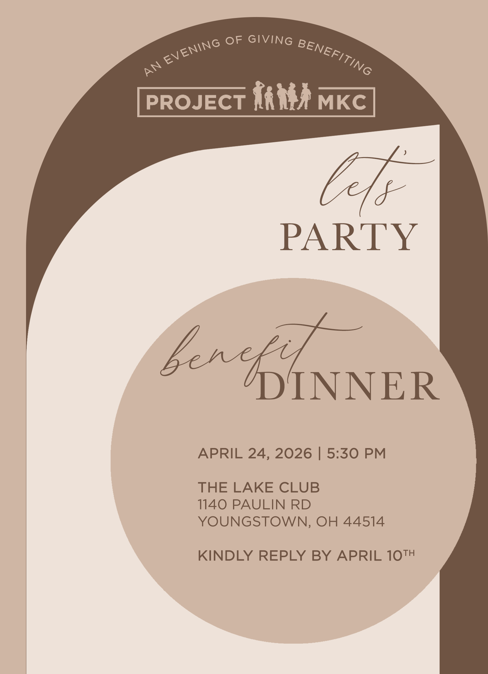 Campaign cover image for 12th Annual Benefit Dinner