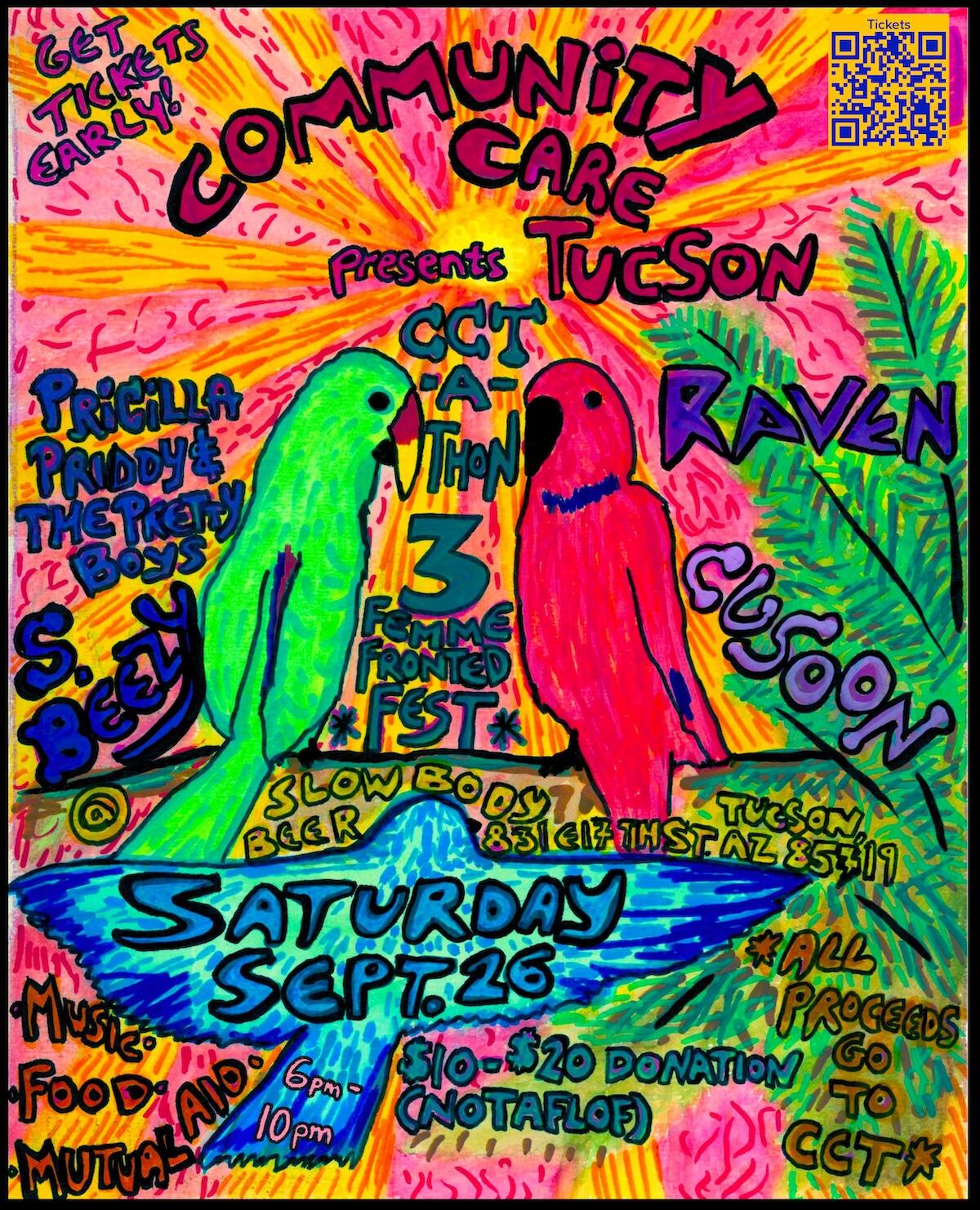 Campaign cover image for CCT-a-thon 3: The Femme Fronted Fest