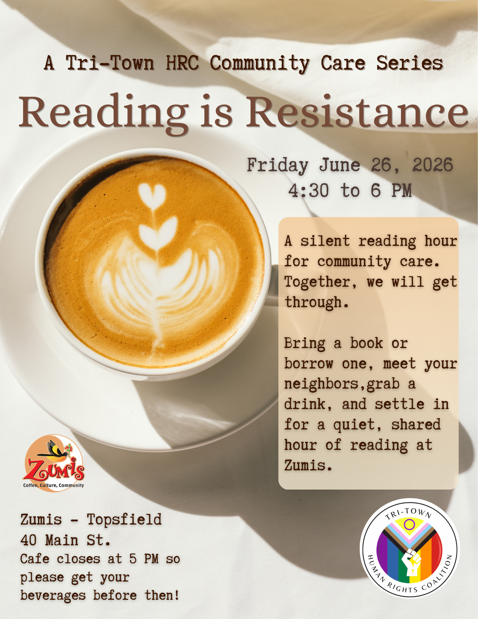 Campaign cover image for Reading is Resistance