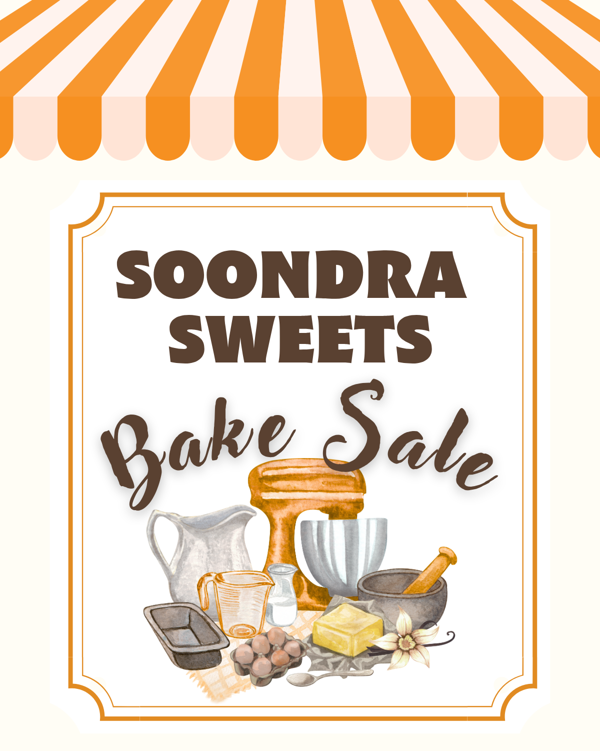 Campaign cover image for Soondra Sweets 2025 Bake Sale