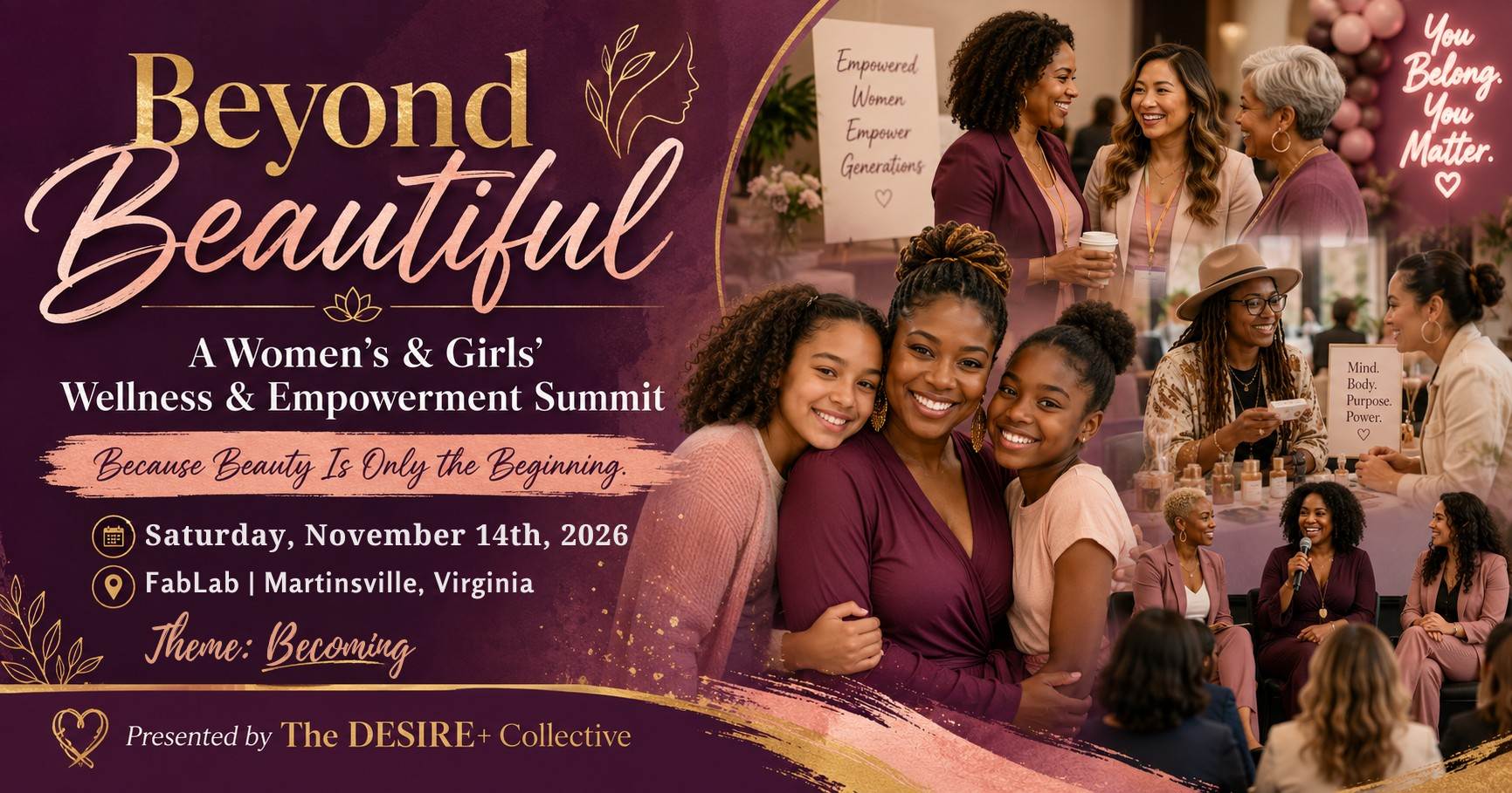Campaign cover image for Beyond Beautiful: A Women’s & Girls’ Wellness & Empowerment Summit