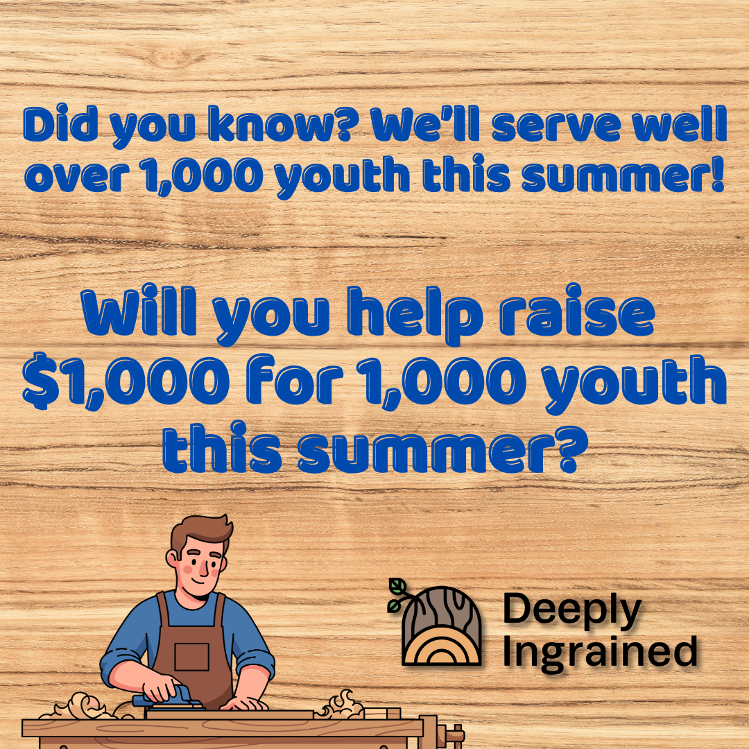 Campaign cover image for Woodworking Month $1,000 for 1,000