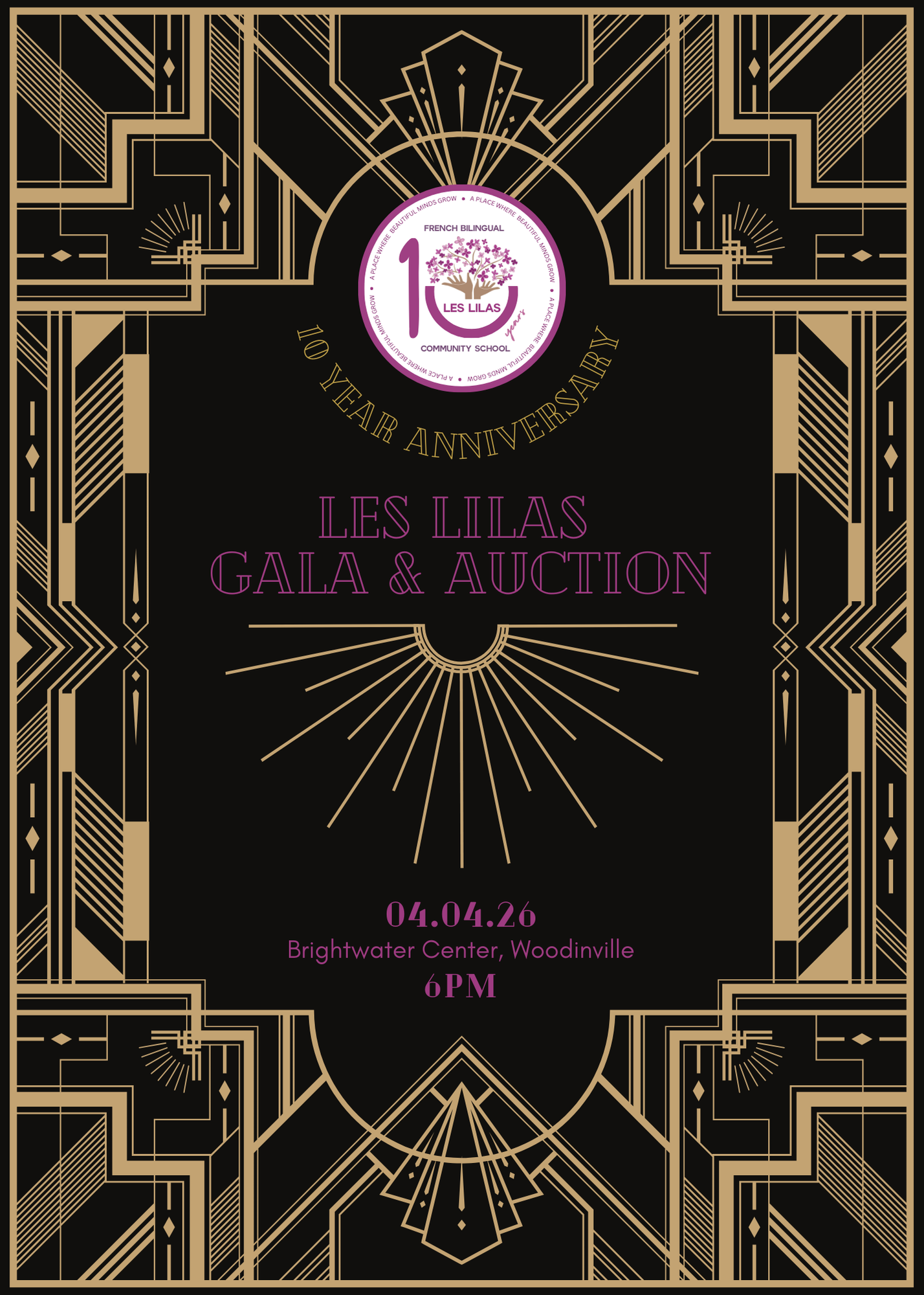 Campaign cover image for Les Lilas' 10th Anniversary Gala & Auction