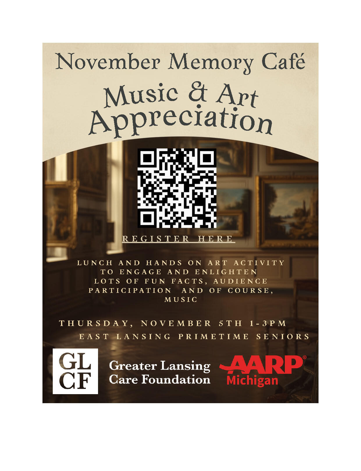 Campaign cover image for GLCF Memory Cafe November '26
