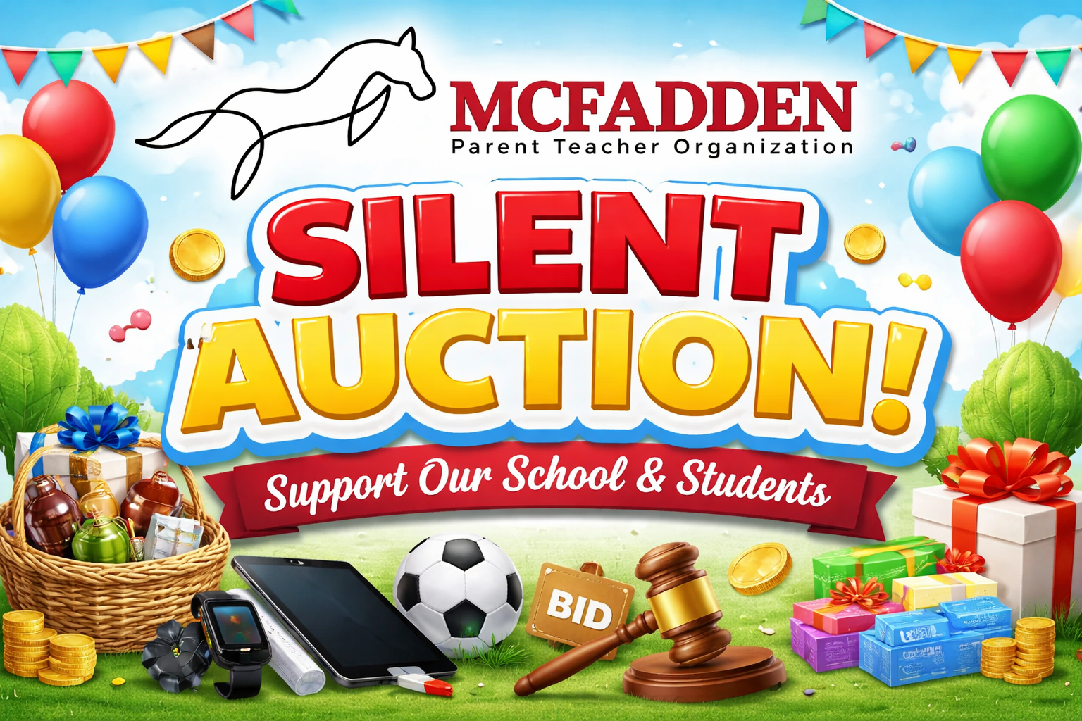 Campaign cover image for 2026 MSE PTO Silent Auction