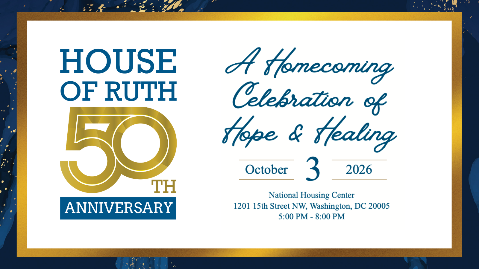 Campaign cover image for A Homecoming Celebration of Hope and Healing
