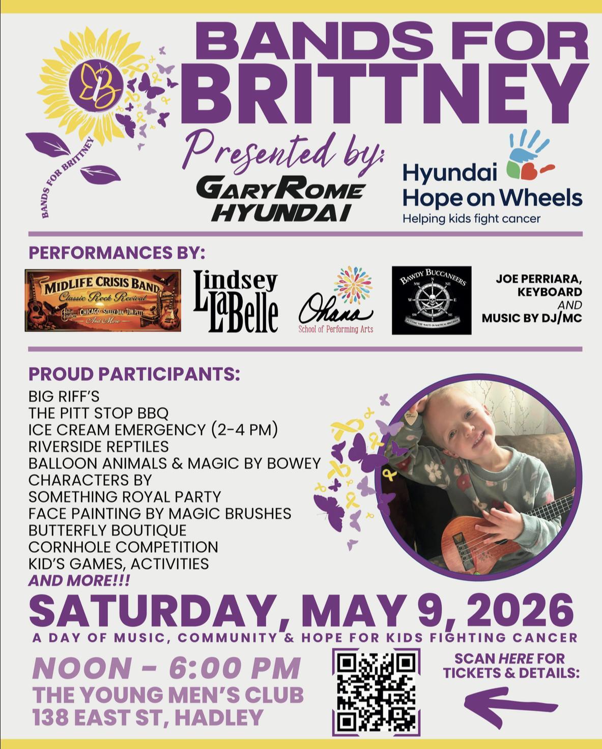 Campaign cover image for Bands For Brittney 2026