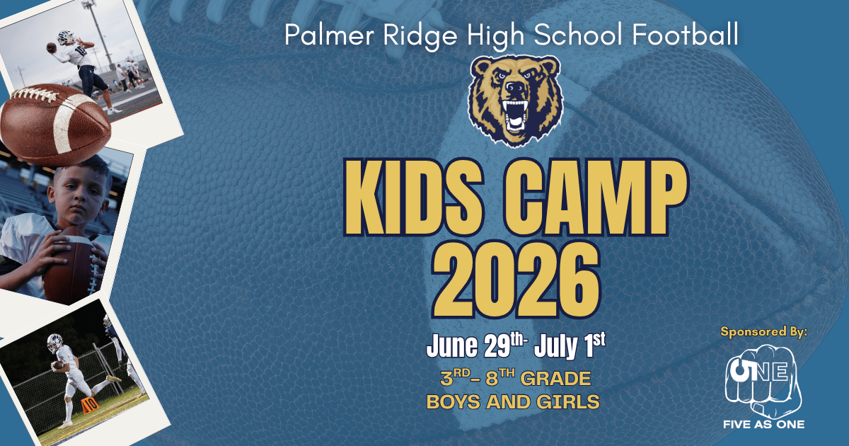 Campaign cover image for Palmer Ridge Football Youth Camp 2026