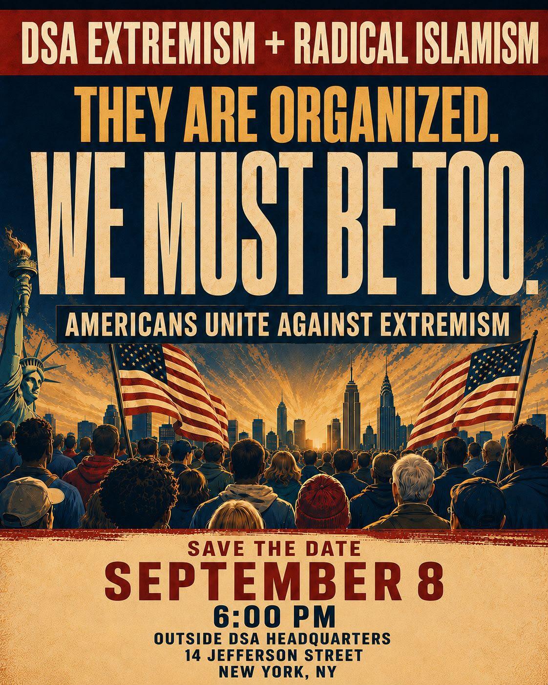 Campaign cover image for Unite Against Terror Rally