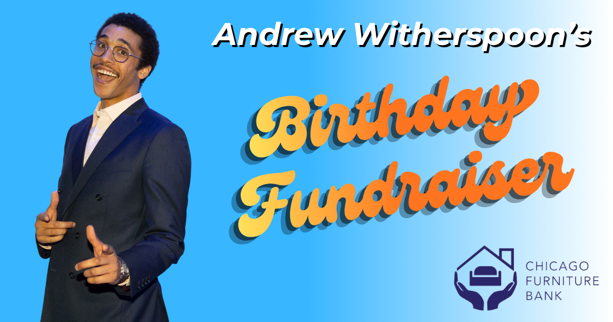 Campaign cover image for Celebrate Andrew. Furnish a Home.