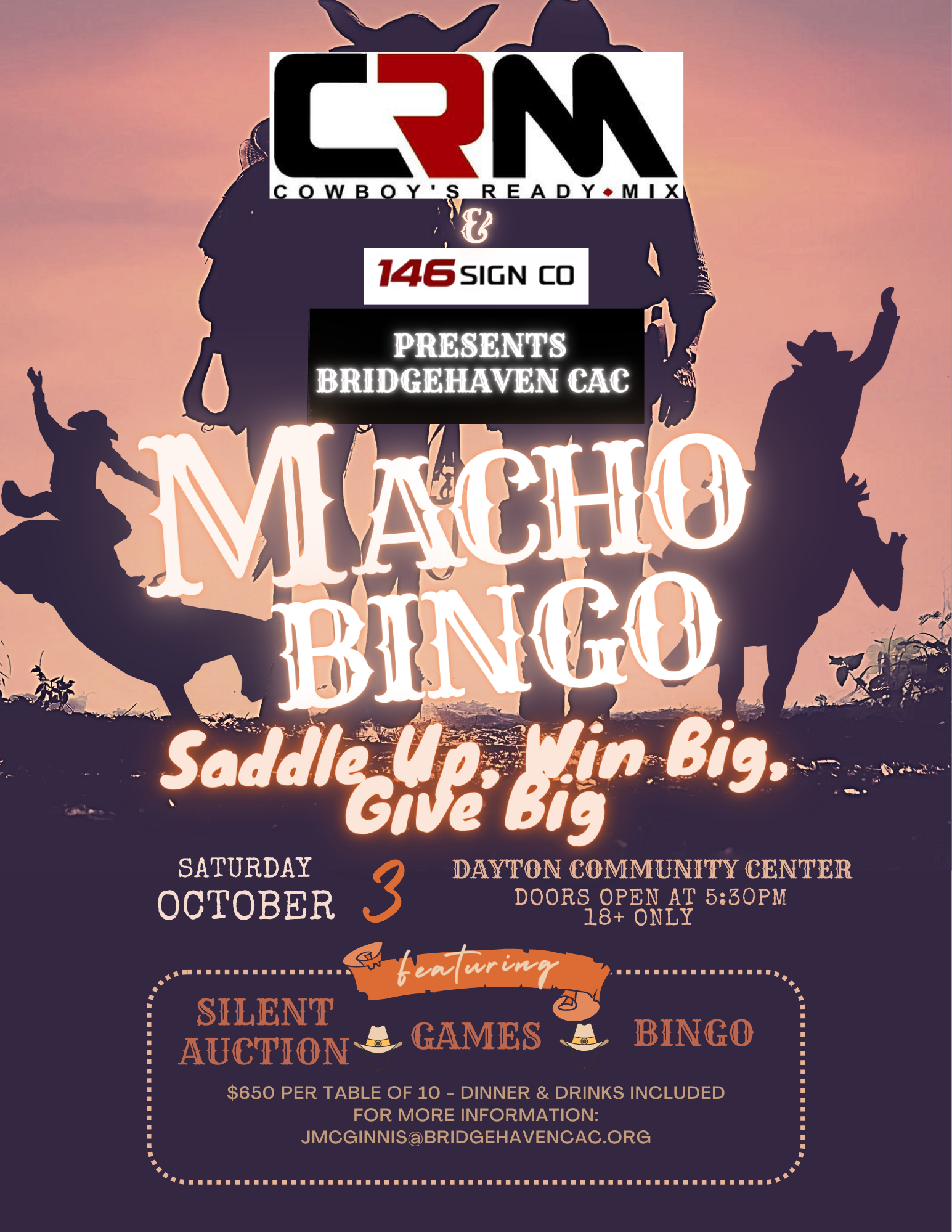 Campaign cover image for Macho Bingo 2026 ( 18+ ONLY)