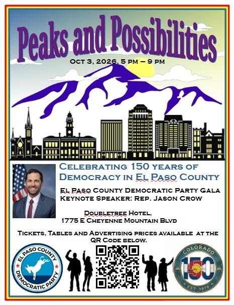 Campaign cover image for 2026 El Paso County Democratic Party Annual Gala
