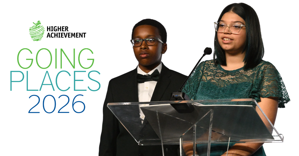 Campaign cover image for Higher Achievement Going Places 2026