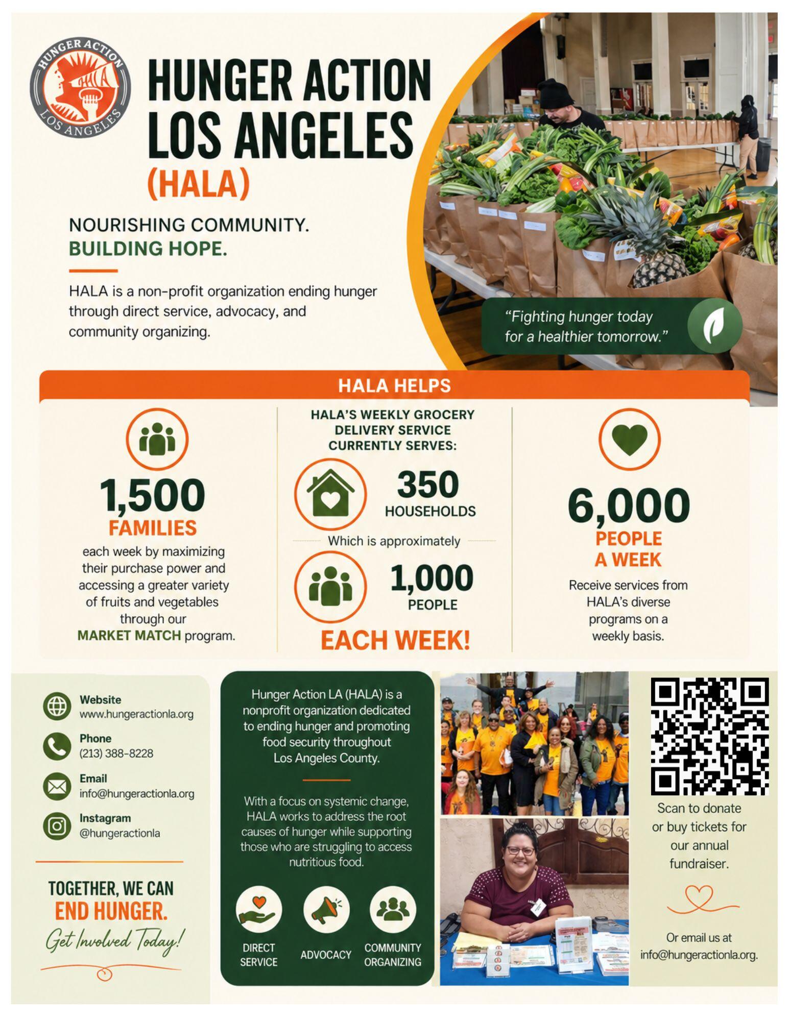 Campaign cover image for Donate to support HALA’s Weekly Food Delivery Program