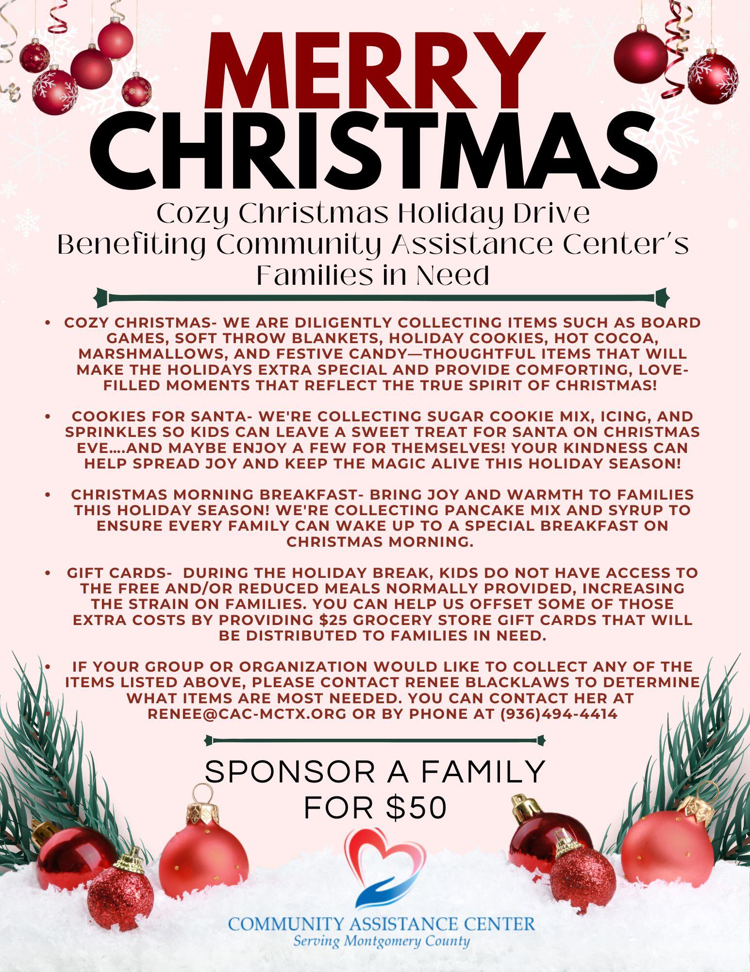 Campaign cover image for Cozy Christmas 2025