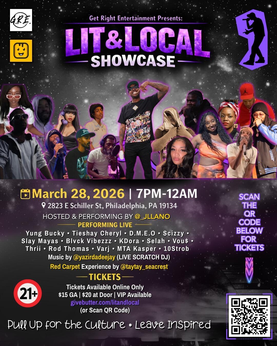 Campaign cover image for GRE Presents Lit & Local SNL