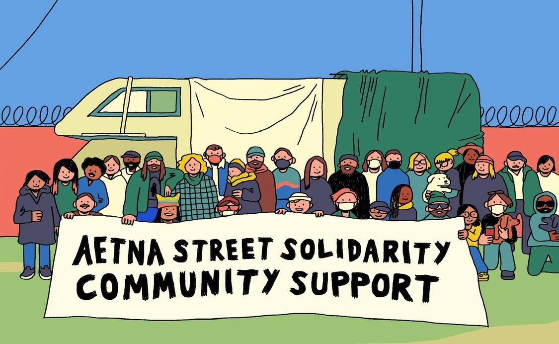 Campaign cover image for Aetna Street Solidarity