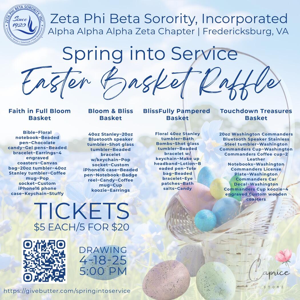 Spring into Service: Easter Basket Raffle