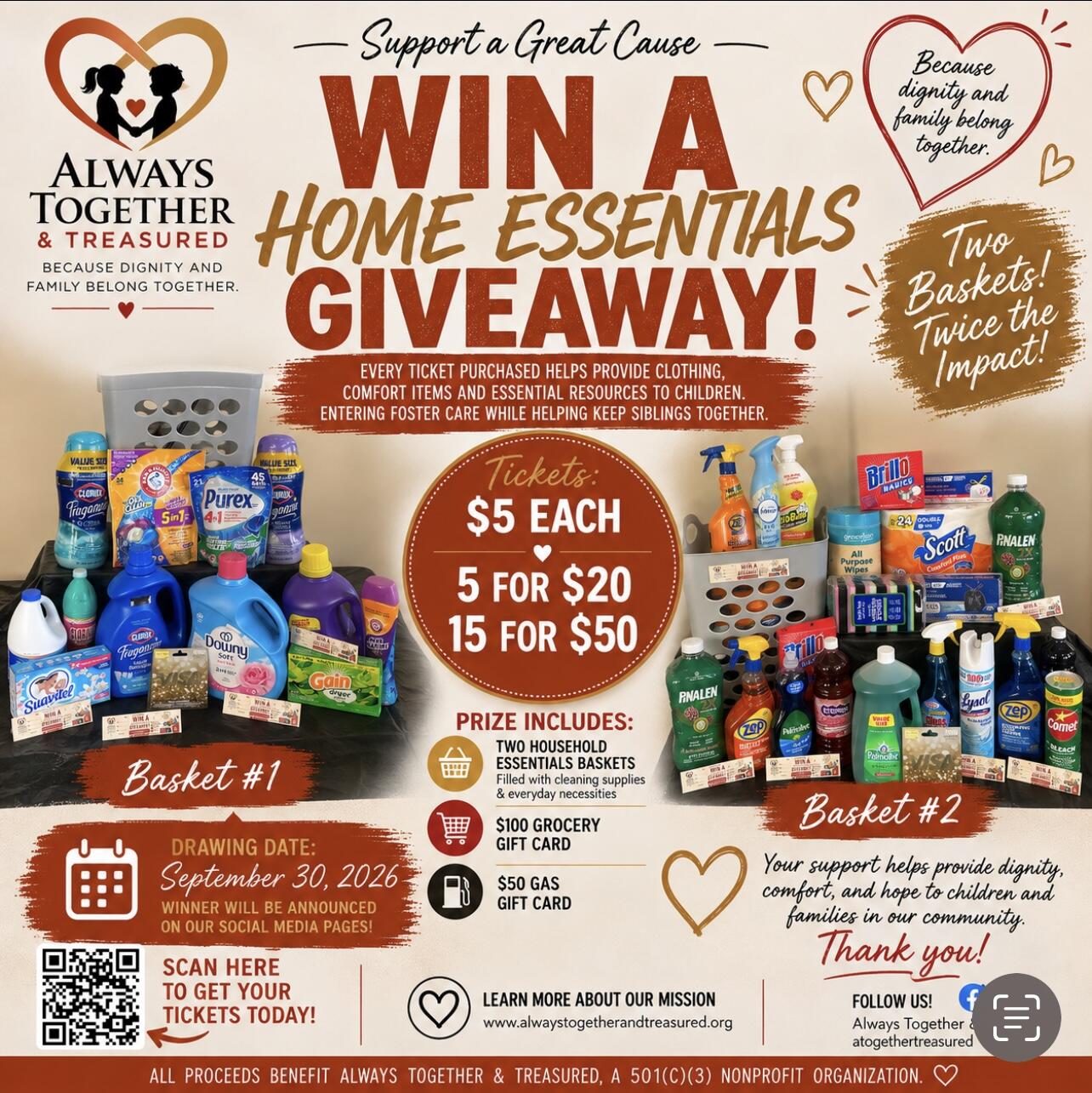 Campaign cover image for Home Essentials Giveaway