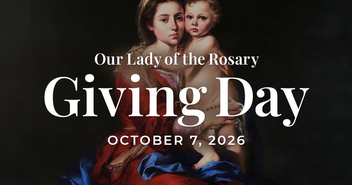 Campaign cover image for 2026 Our Lady of the Rosary Giving Day