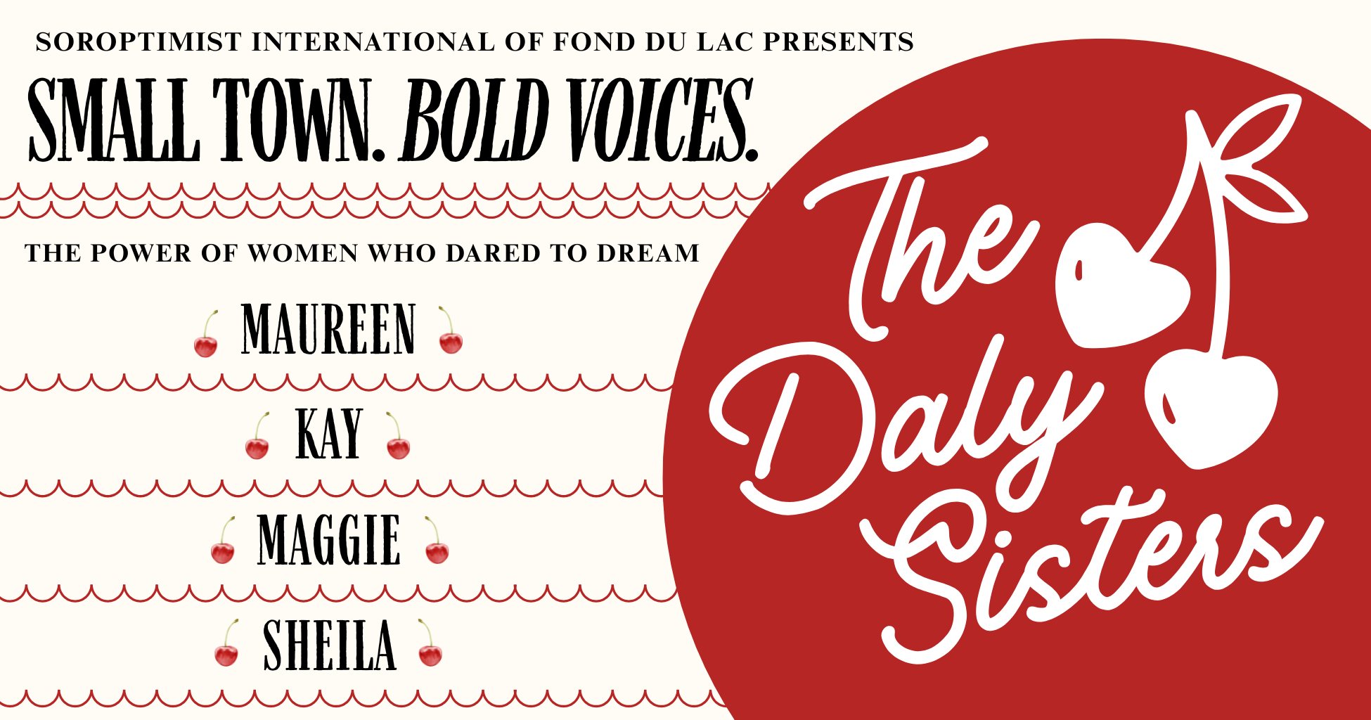 Campaign cover image for The Daly Sisters: Small Town. Bold Voices.