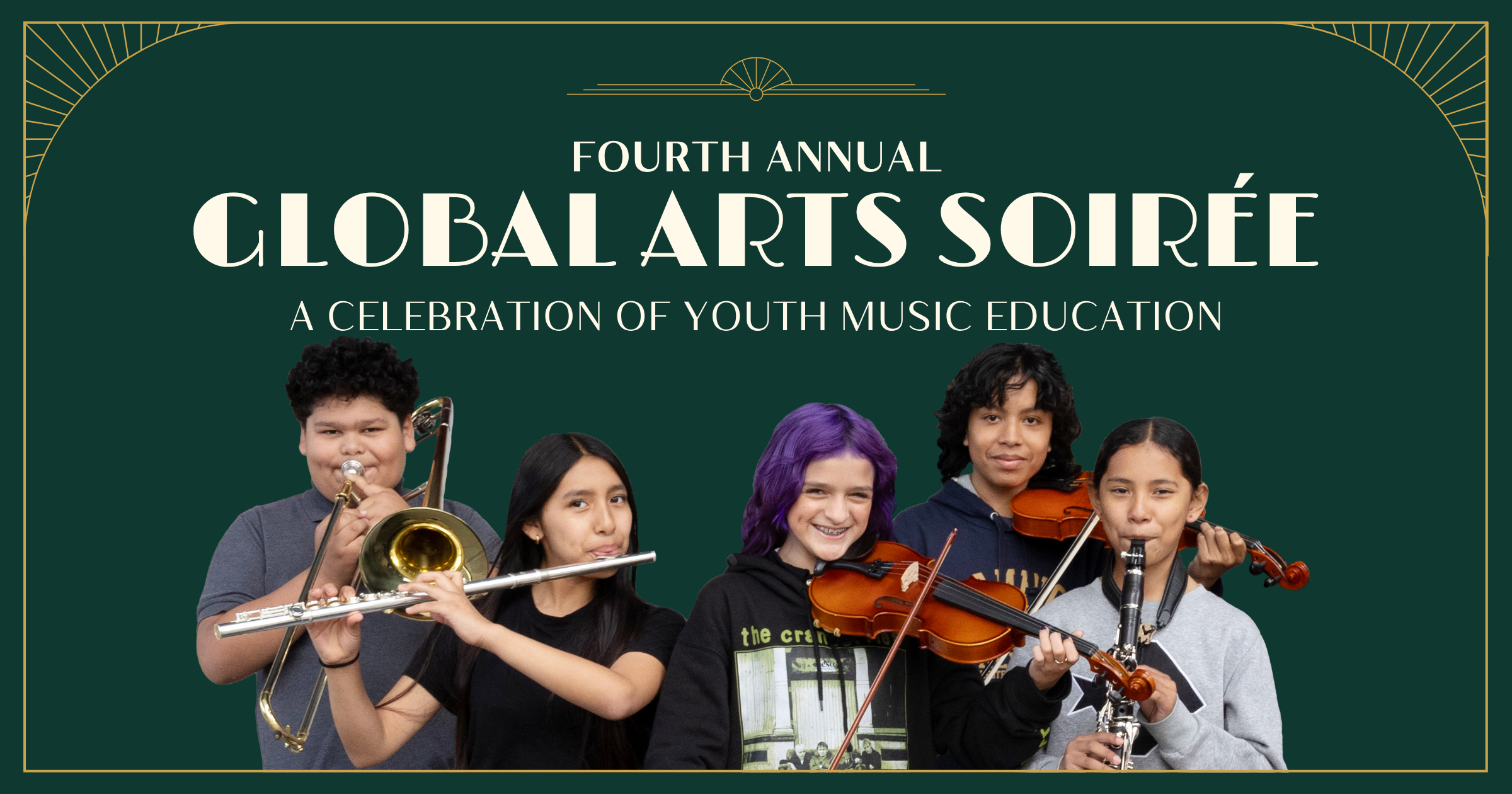 Campaign cover image for Fourth Annual Global Arts Soirée