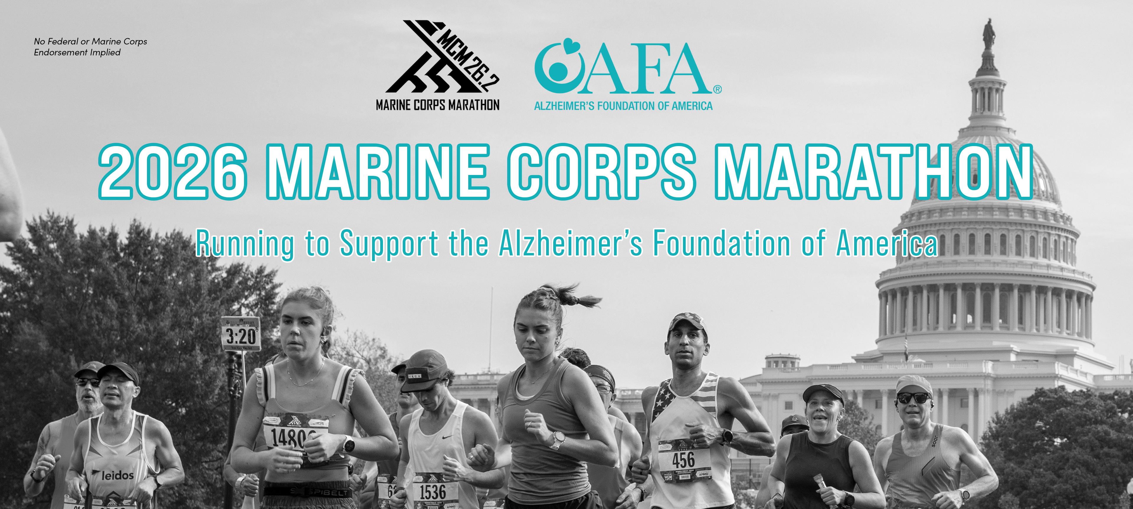 Campaign cover image for AFA x Marine Corps Marathon - 2026