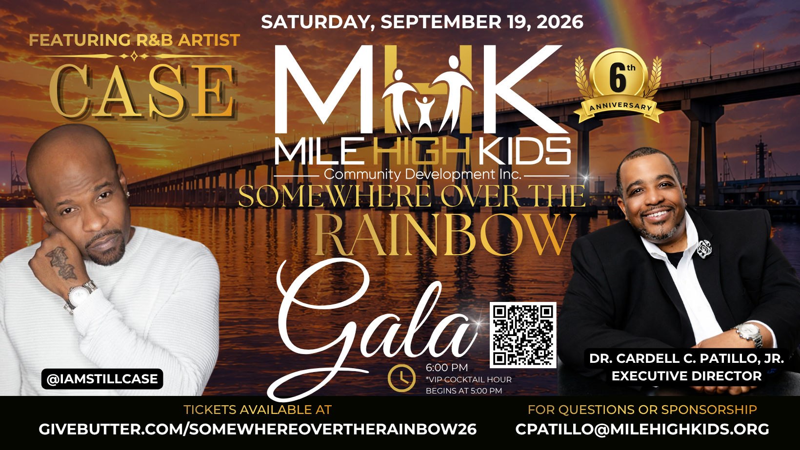 Campaign cover image for Mile High Kids Presents the "Somewhere Over the Rainbow" 6th Annual Fundraising Gala