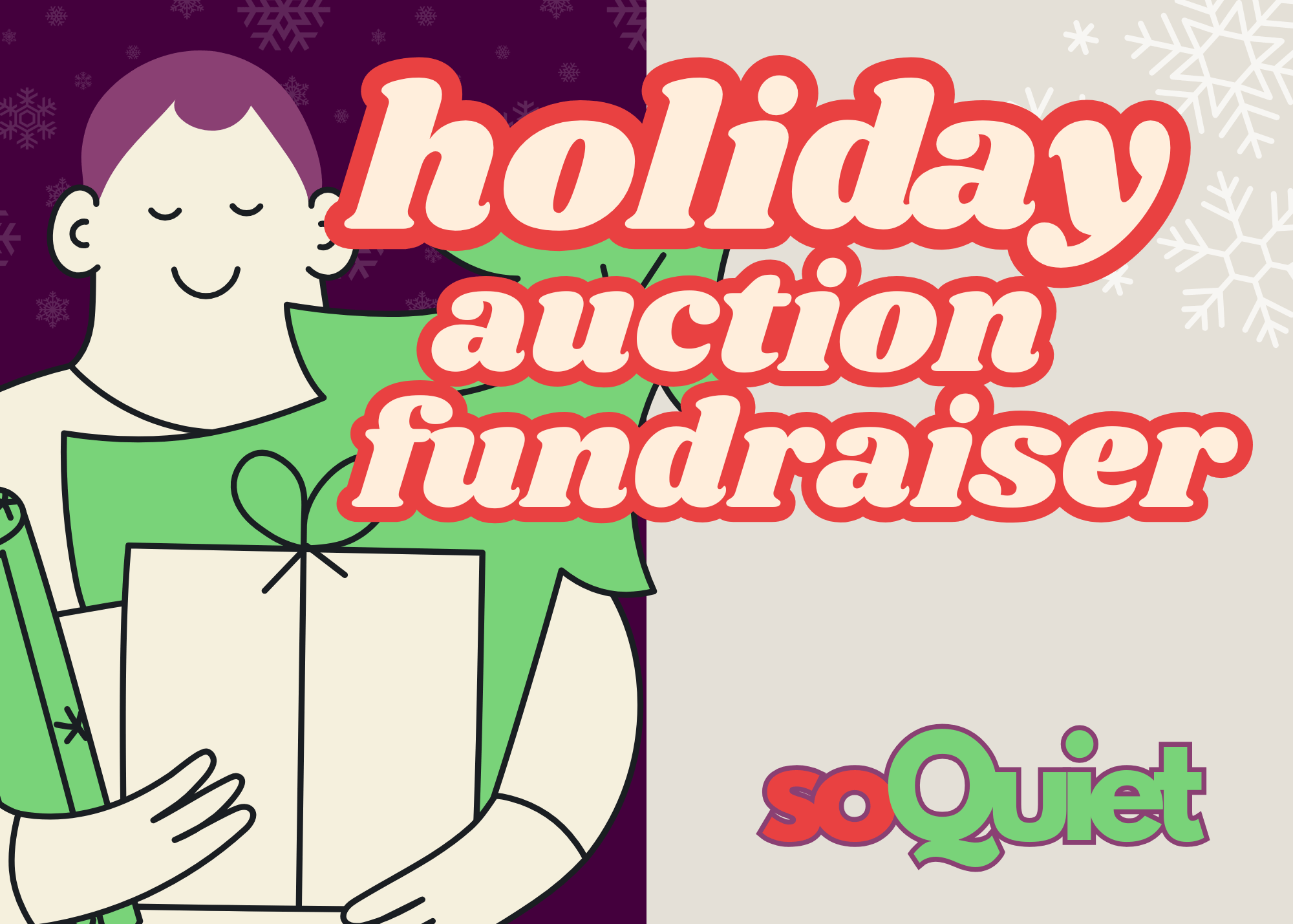 Campaign cover image for soQuiet Holiday Charity Auction