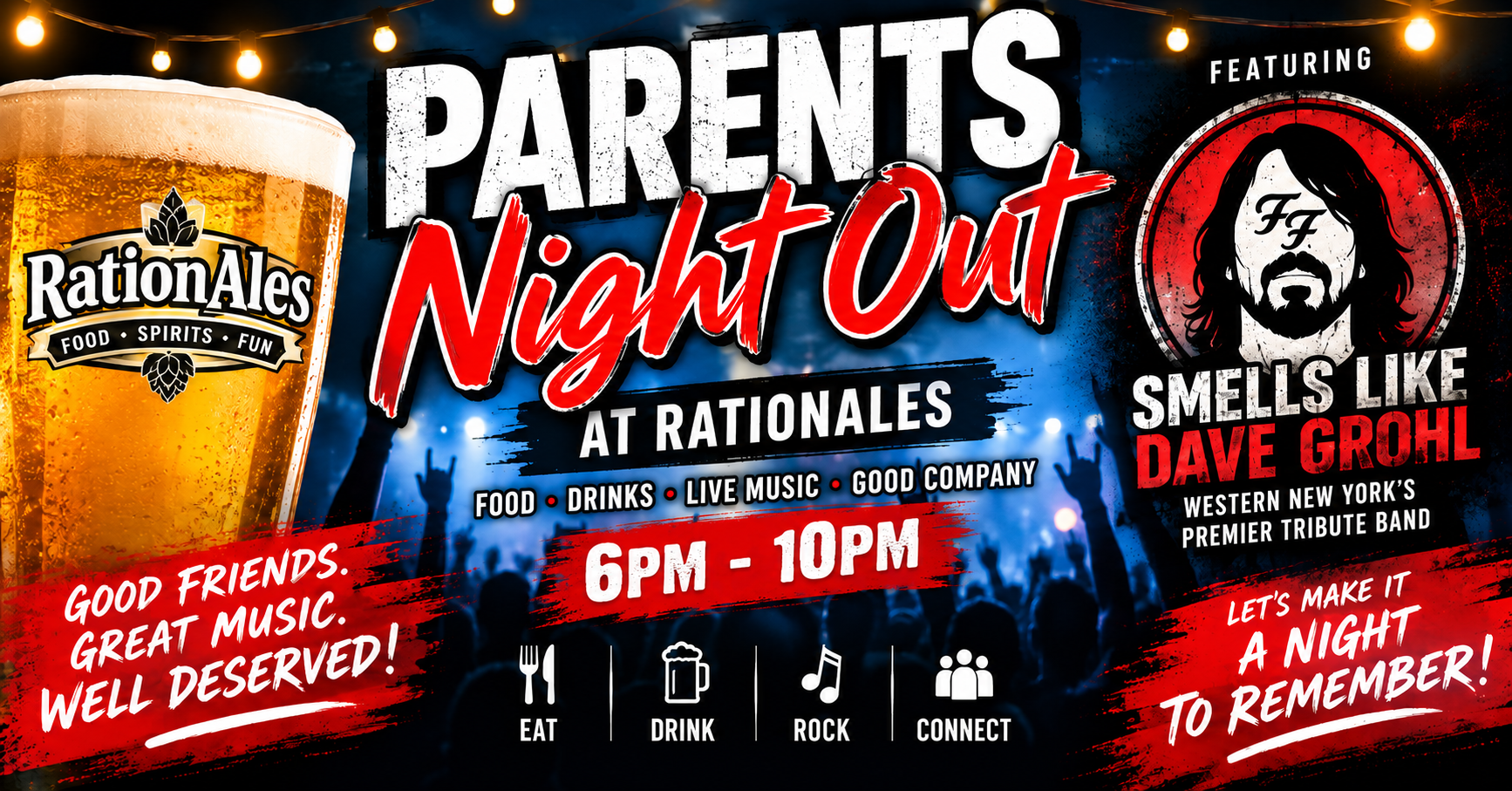 Campaign cover image for Parents Night Out – SRO Fundraiser at RationAle's