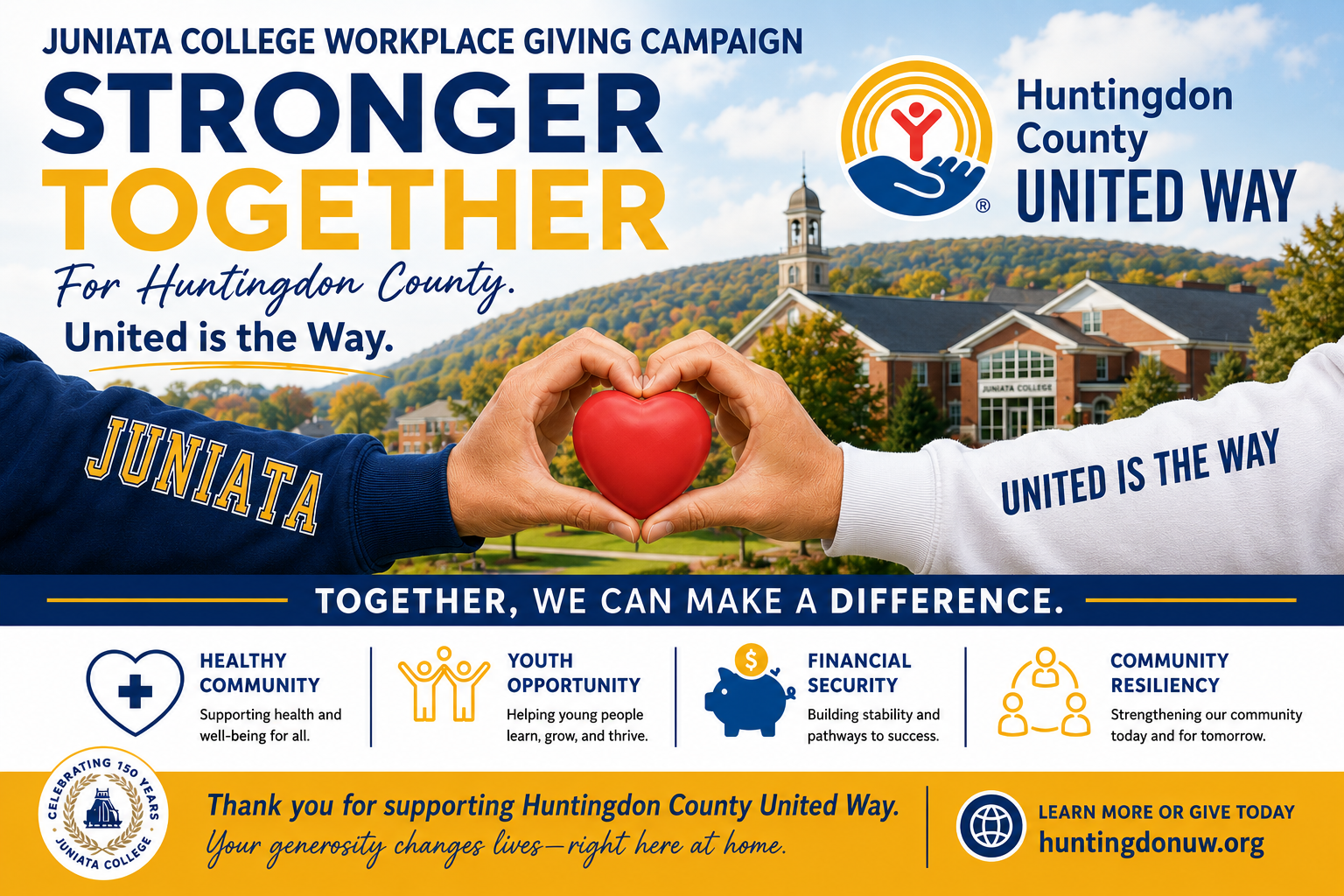 Campaign cover image for Juniata College Workplace Giving Campaign