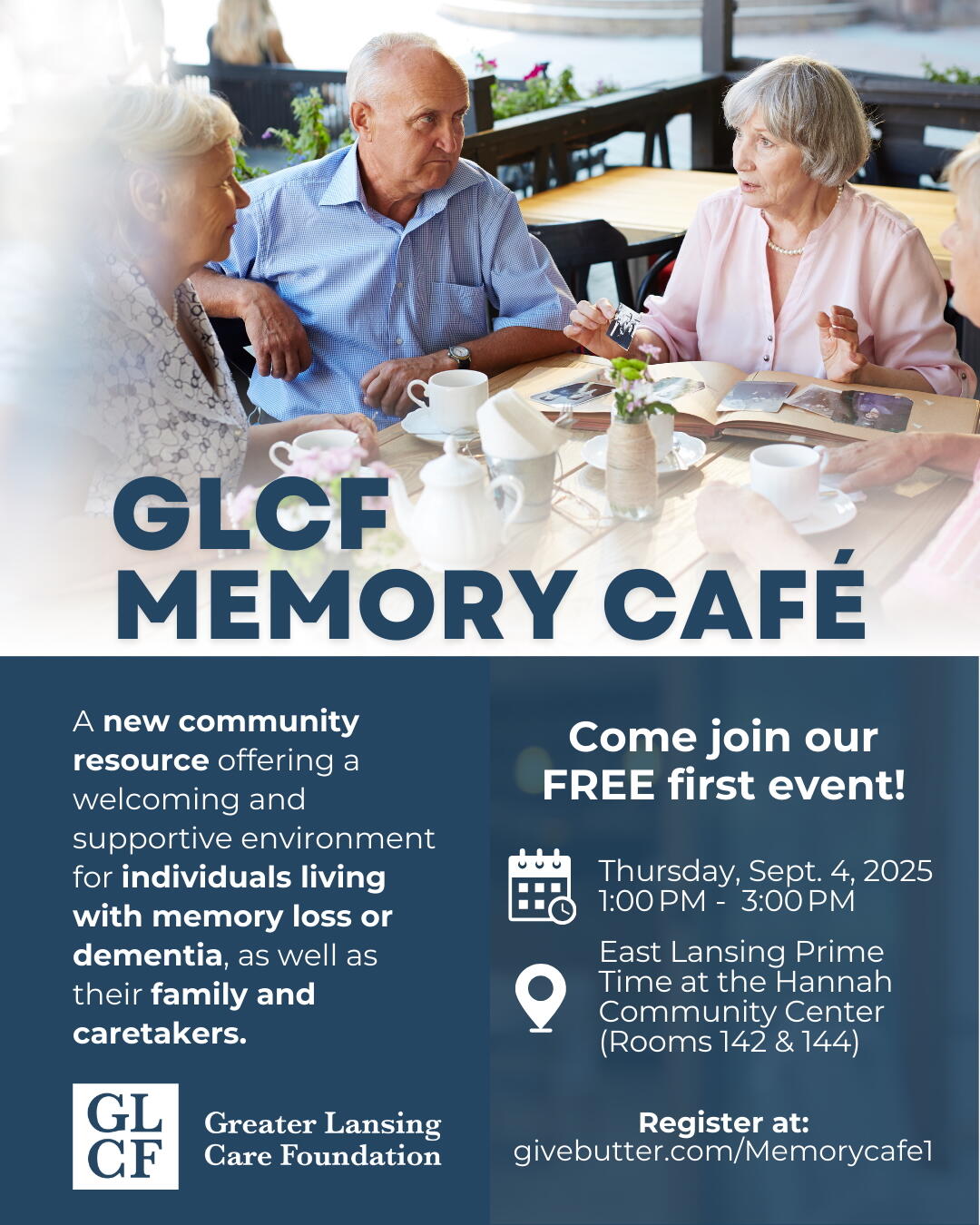 Campaign cover image for GLCF Memory Cafe