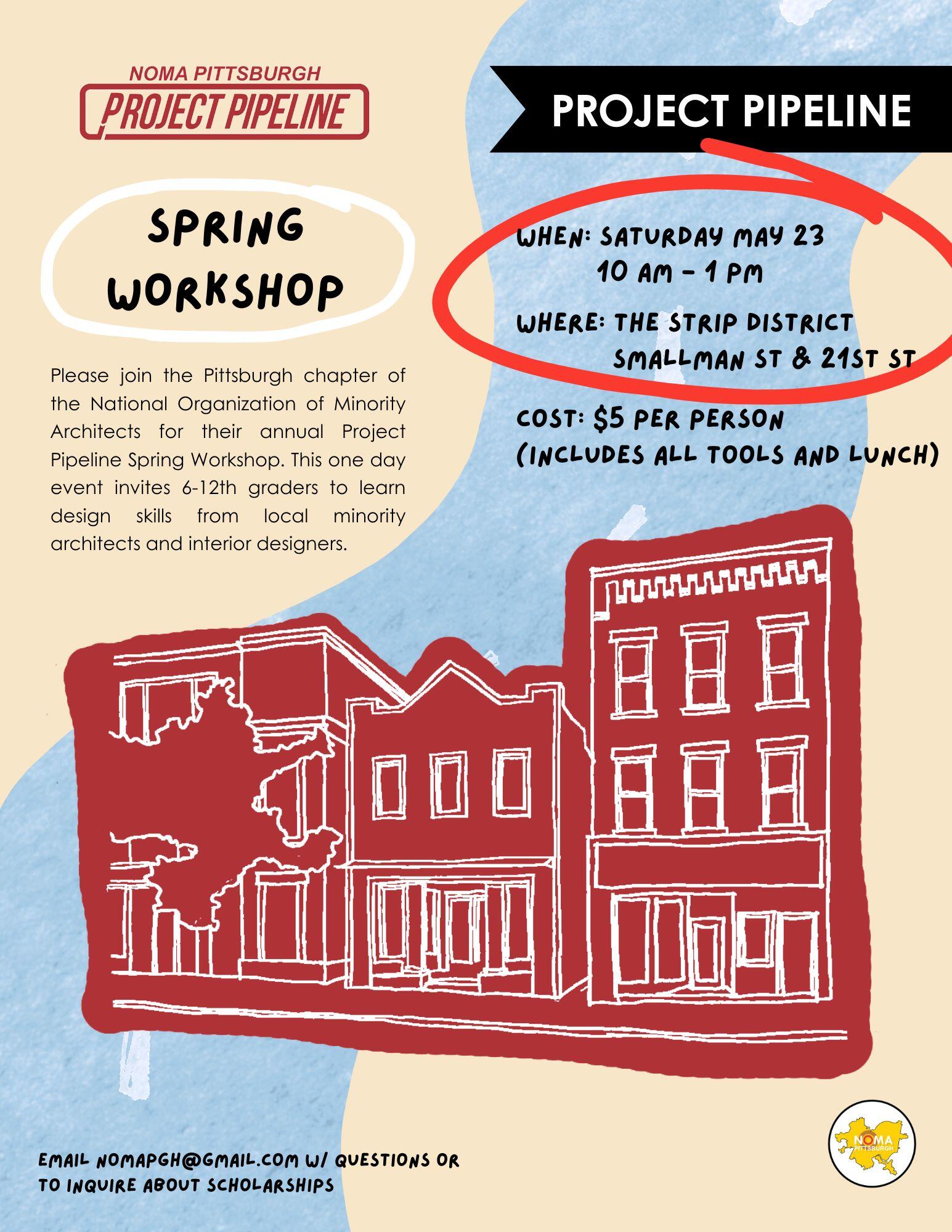 Campaign cover image for Project Pipeline Spring Workshop '26