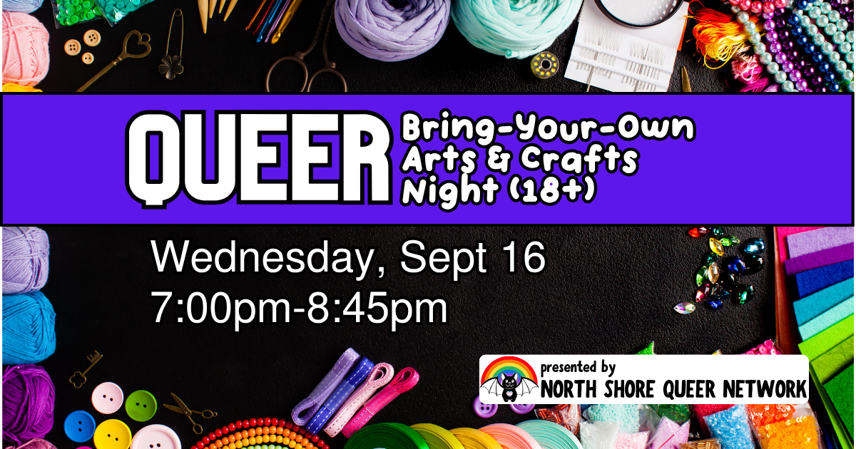 Campaign cover image for Queer BYO Craft Night (Sept 2026)