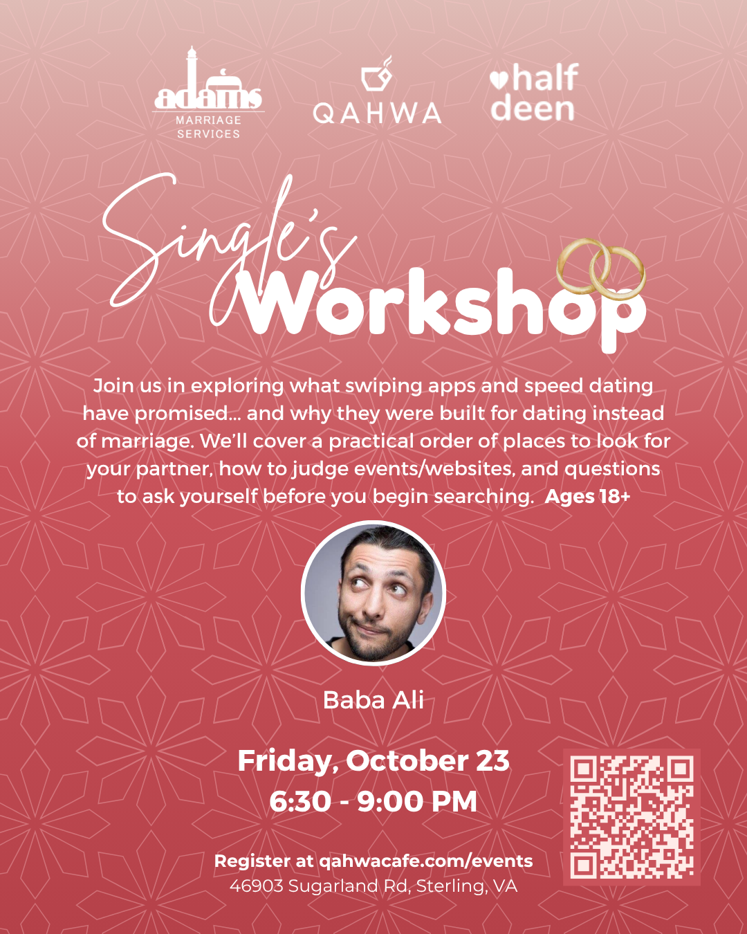 Campaign cover image for Half Our Deen Singles Workshop