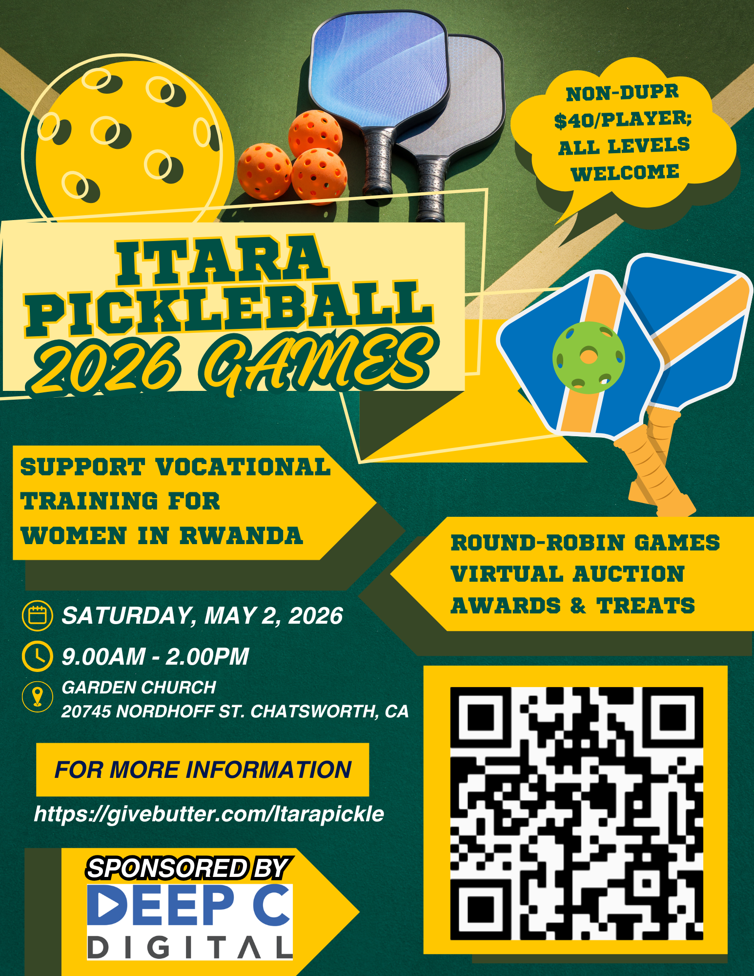 Campaign cover image for ITARA Pickleball Extravaganza 2026!