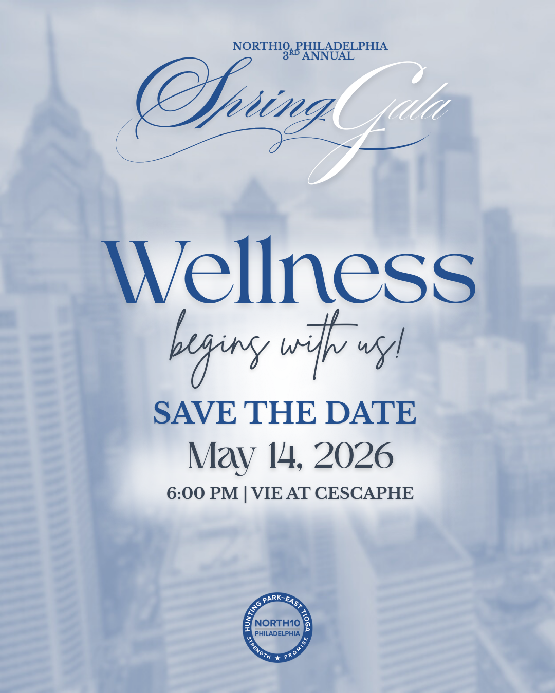 Campaign cover image for North10, Philadelphia's 3rd Annual Spring Gala