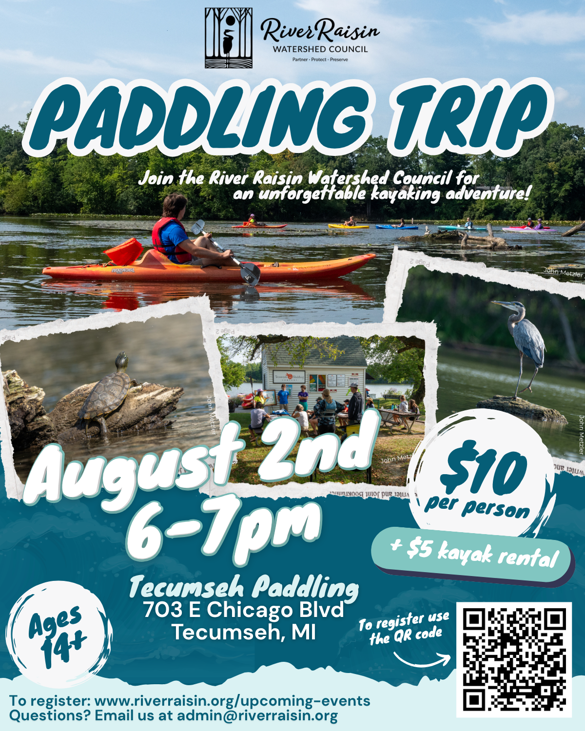 Campaign cover image for Paddling the Raisin