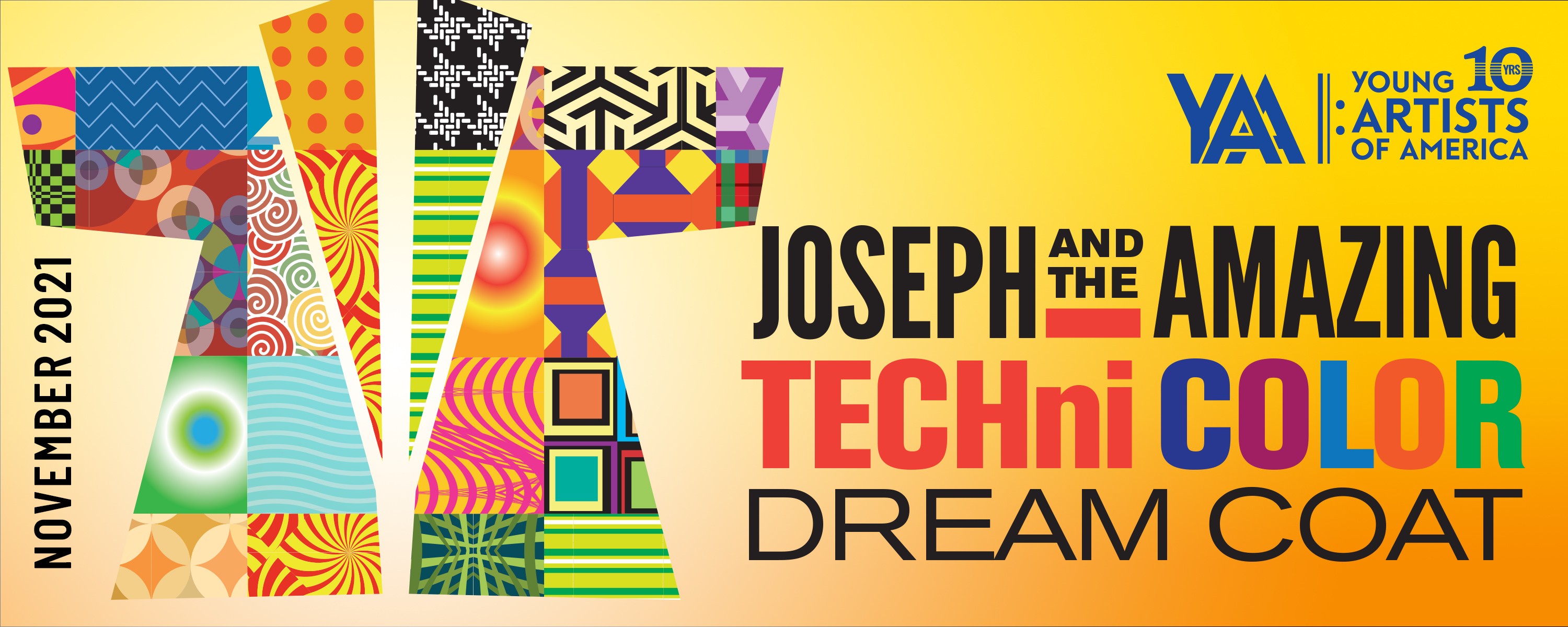 Campaign cover image for LIVE BROADCAST: YAA presents JOSEPH AND THE AMAZING TECHNICOLOR DREAMCOAT