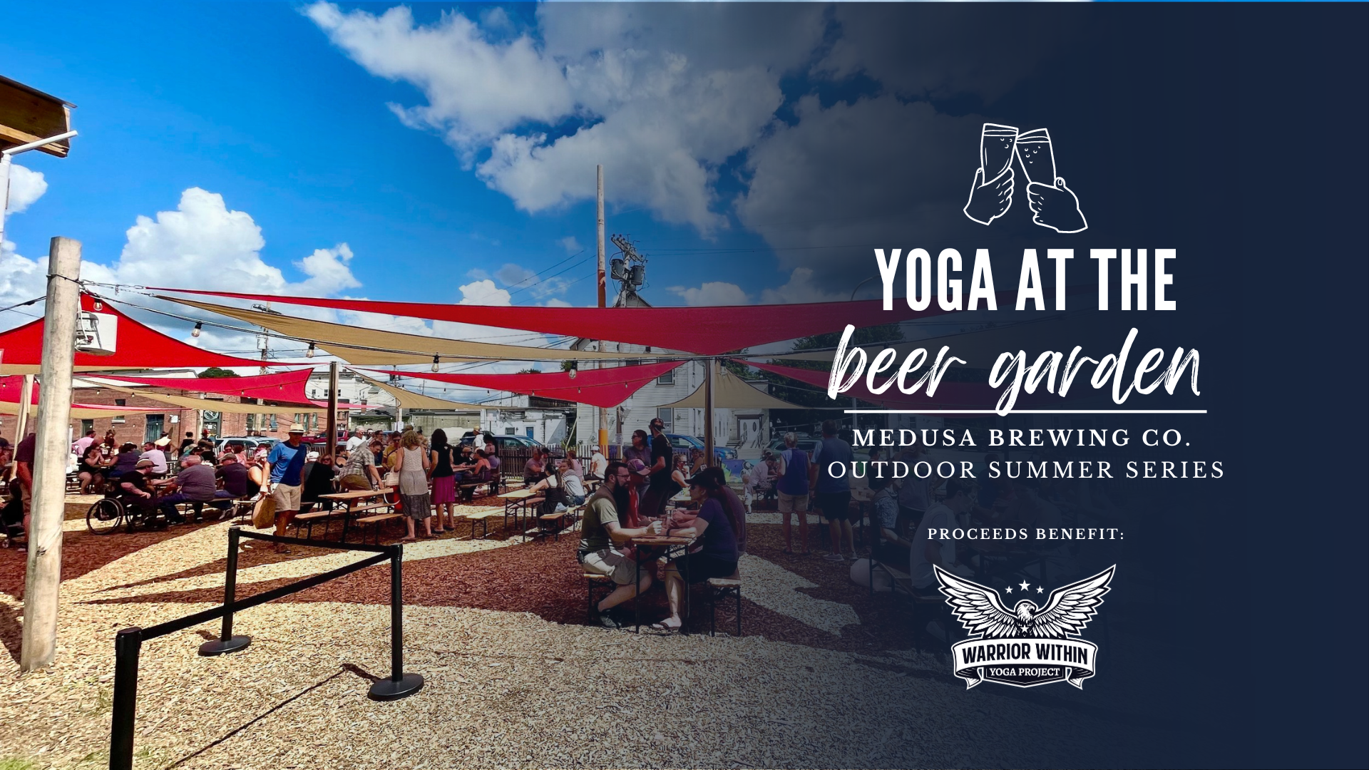 Campaign cover image for Yoga at the Brewery | Benefit at Medusa June 24
