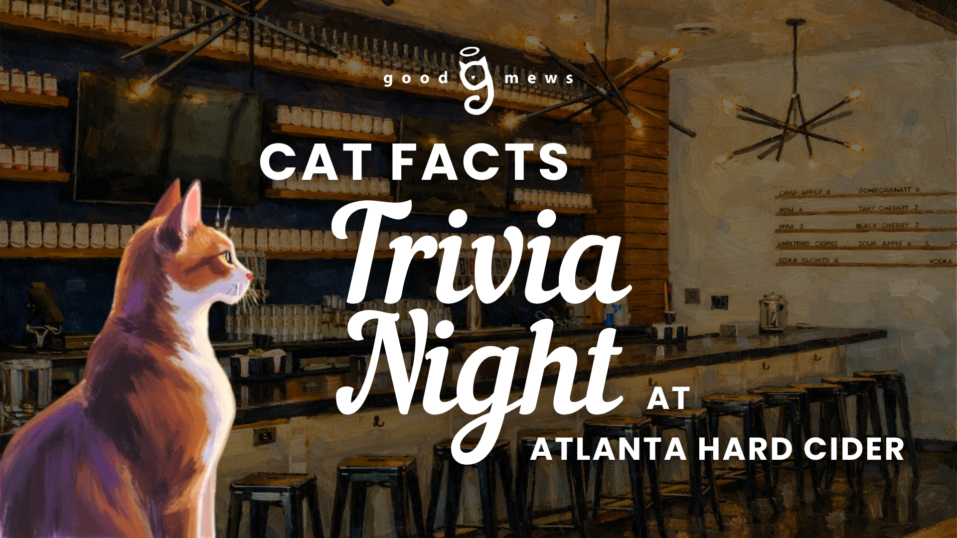 Campaign cover image for Cat Facts Trivia Night with Good Mews