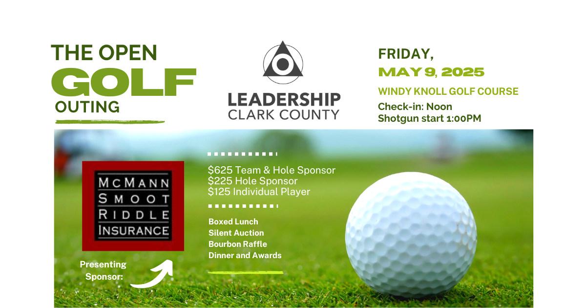 Campaign cover image for The Open Leadership Clark County Annual Golf Outing