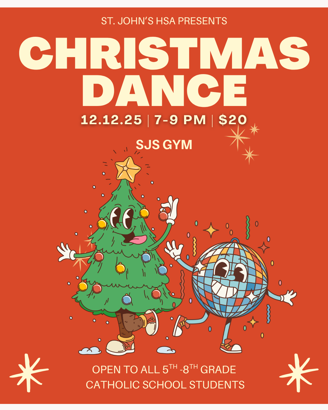 Campaign cover image for Middle School Christmas Dance