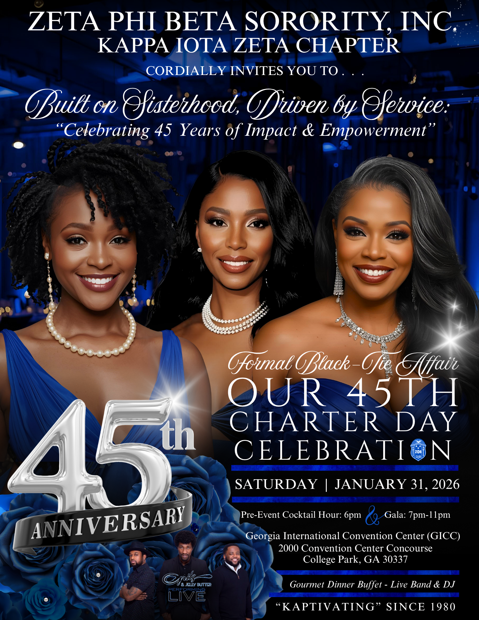 Campaign cover image for Kappa Iota Zeta 45th Chapter Anniversary