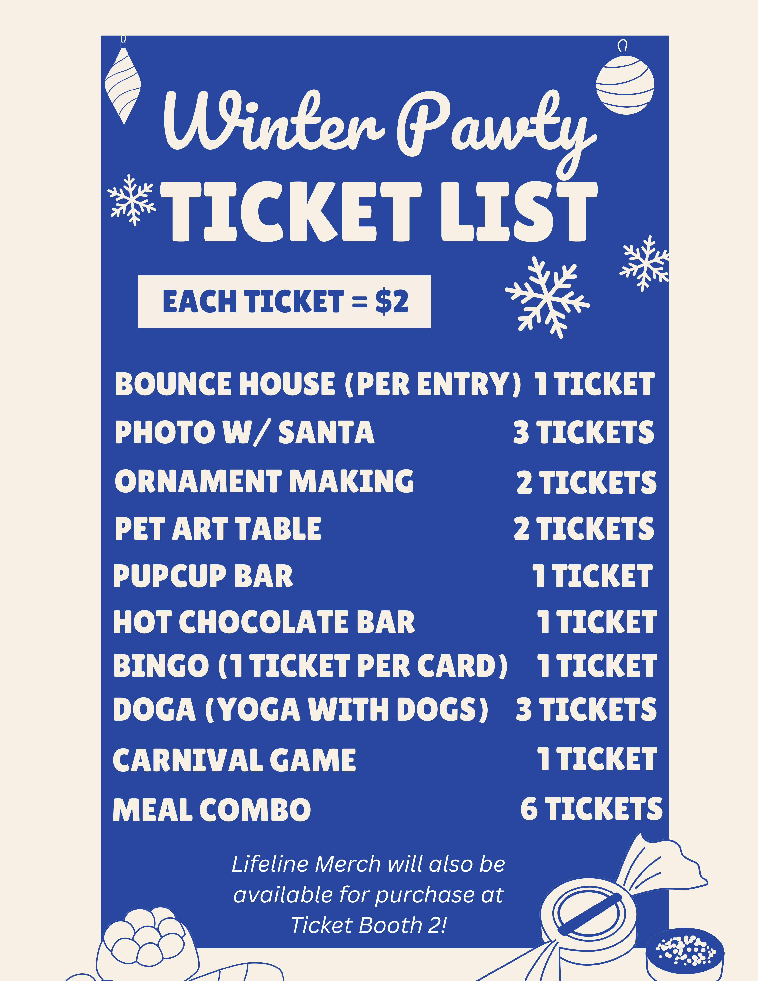 Campaign cover image for Lifeline Winter Pawty