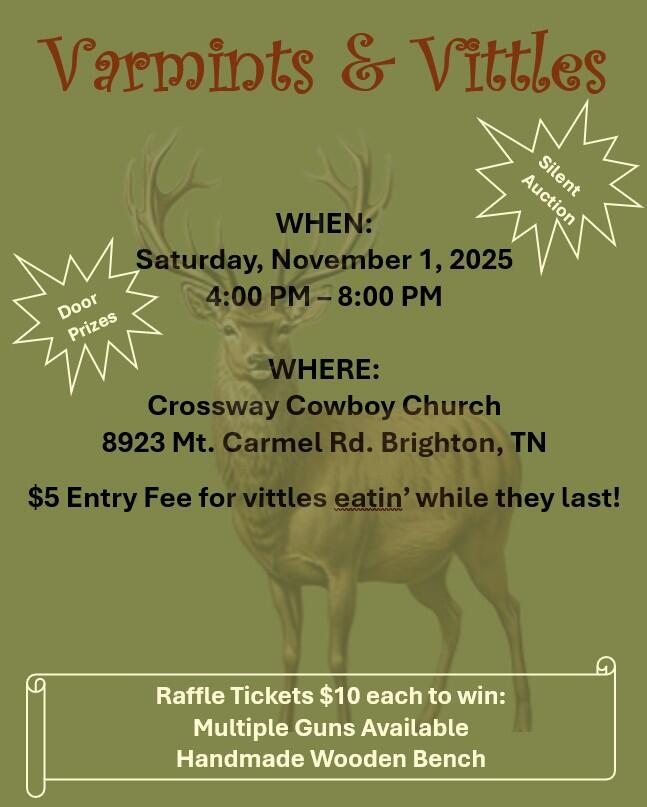 Campaign cover image for Varmints & Vittles Event