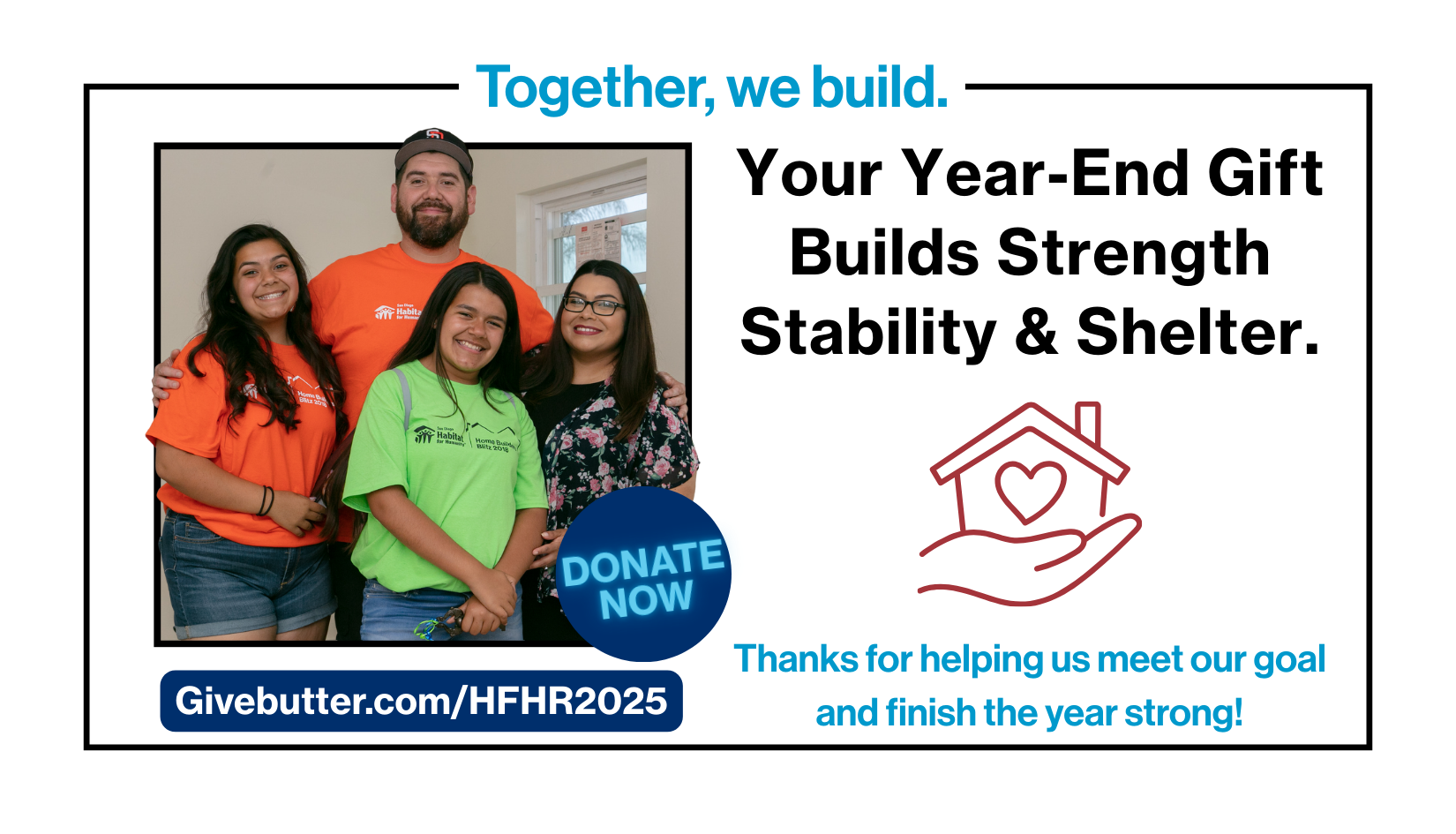 Campaign cover image for Year-End Giving at Habitat for Humanity Riverside