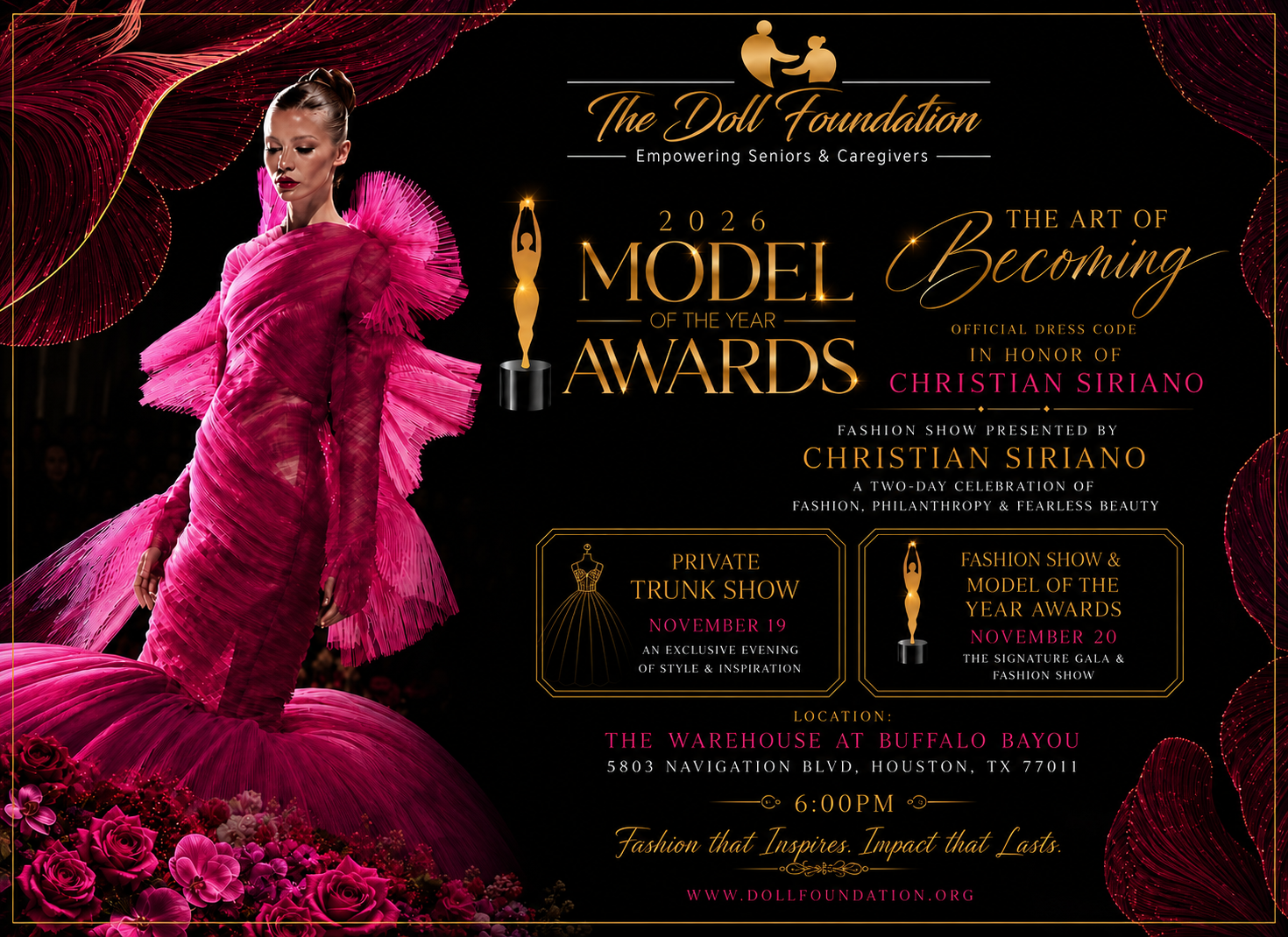 Campaign cover image for 2026 Model of the Year Awards – The Art of Becoming