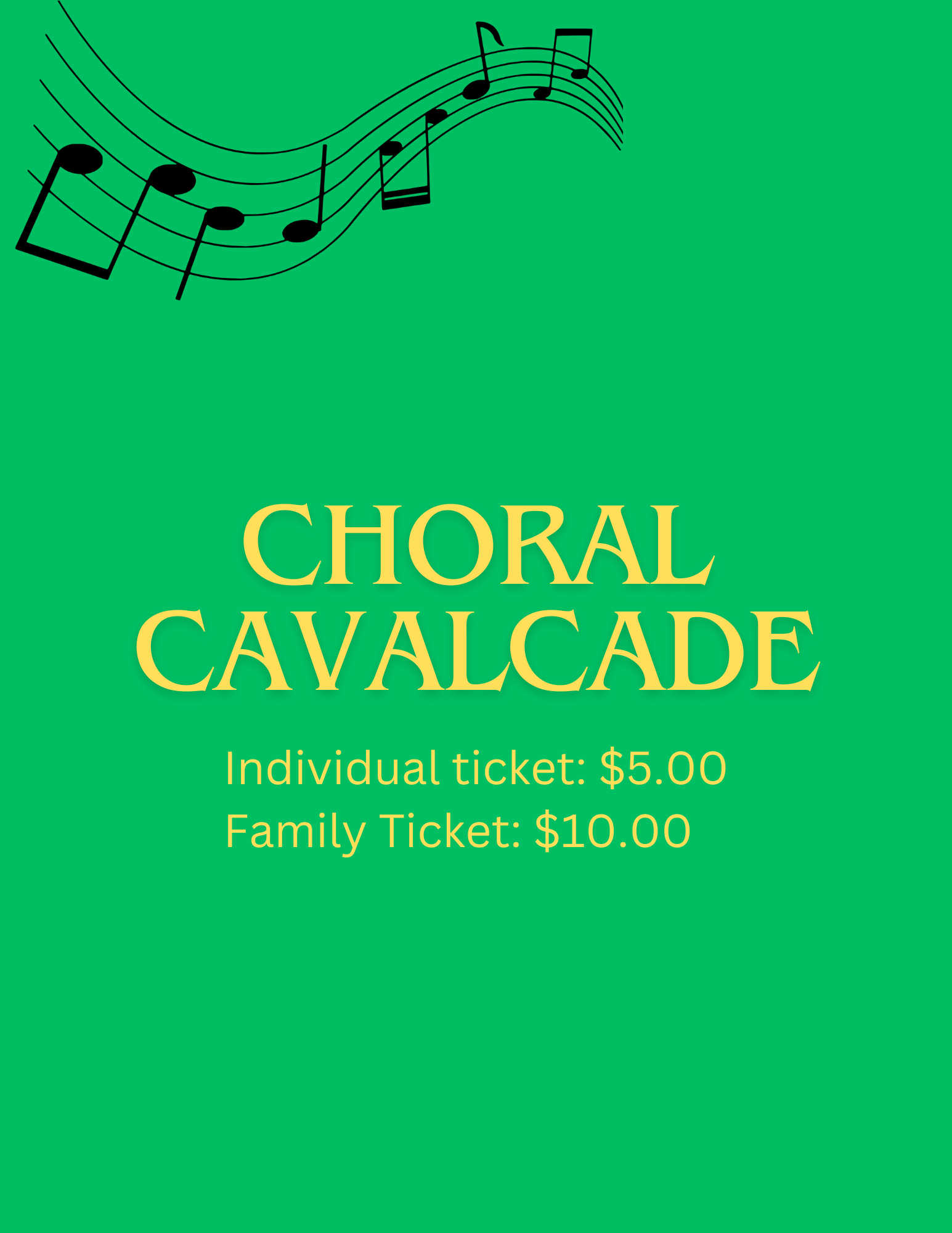 Campaign cover image for Choral Cavalcade