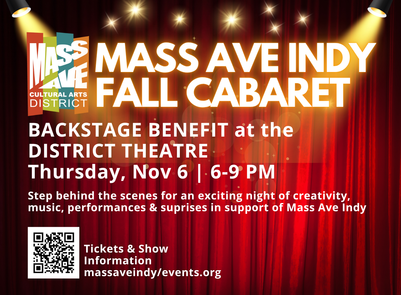 Campaign cover image for Mass Ave Indy Fall Cabaret Show